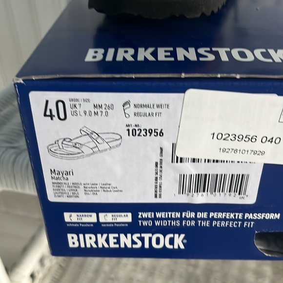 Birkenstock Mint Green Sandals - Picture 7 of 7